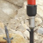 Pneumatic hammer punch M12